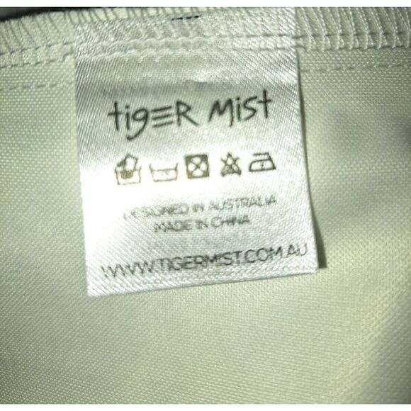 I. AM. GIA Dress Black White Snakeskin Corset Bodice Mini Dress Size Large - Picture 15 of 16